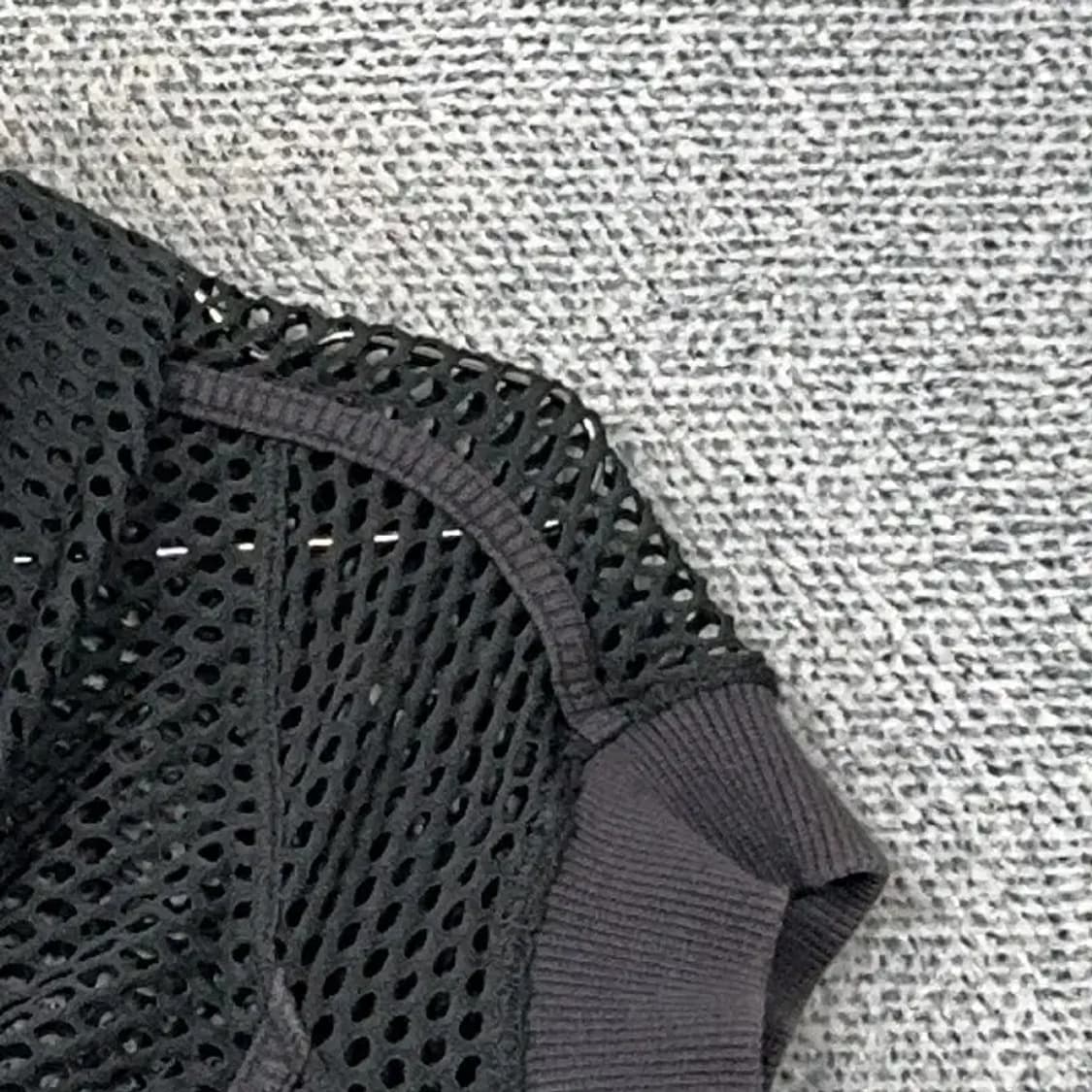 나이키 메쉬 크롭 후드 반팔 S 상품이미지4