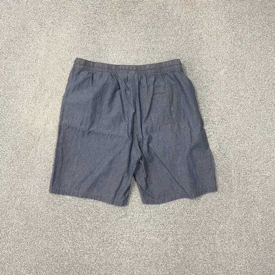 디키즈 데님컬러 로고 코튼 린넨 반바지 XL 상품이미지2