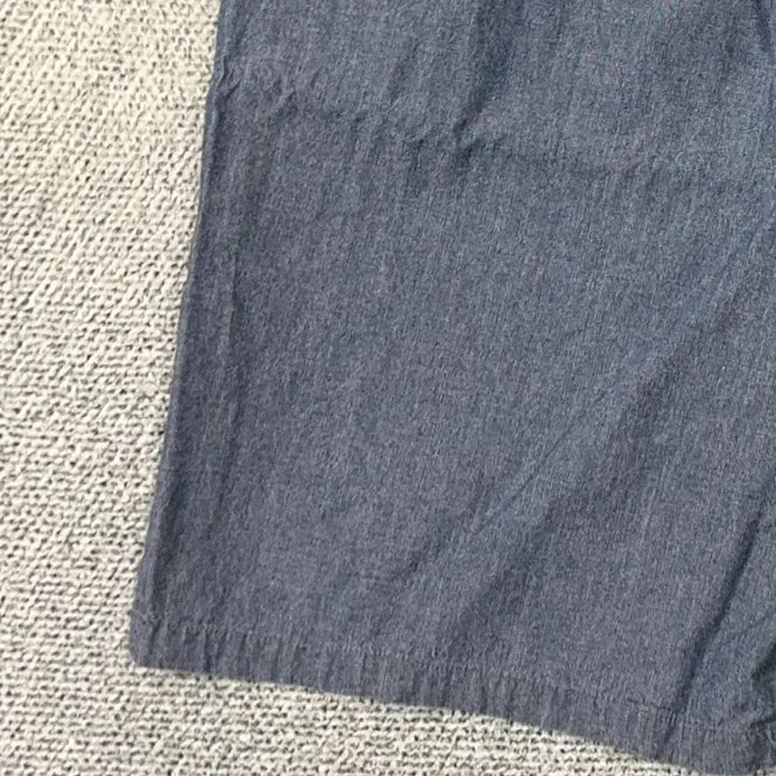 디키즈 데님컬러 로고 코튼 린넨 반바지 XL 상품이미지4