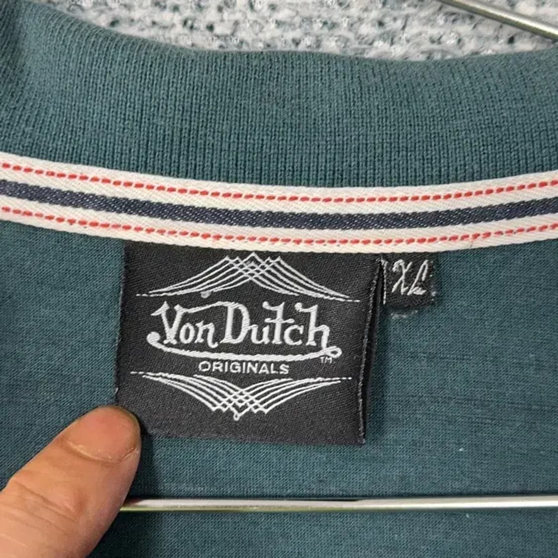 본더치 빈티지 로고 반팔 카라티 XL 상품이미지6