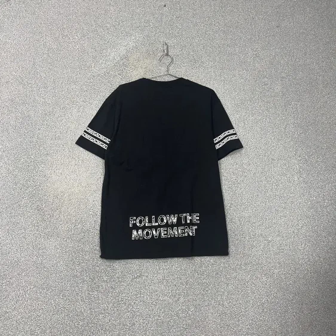 AOMG 빈티지 프린팅 오버핏 반팔티 M 상품이미지2