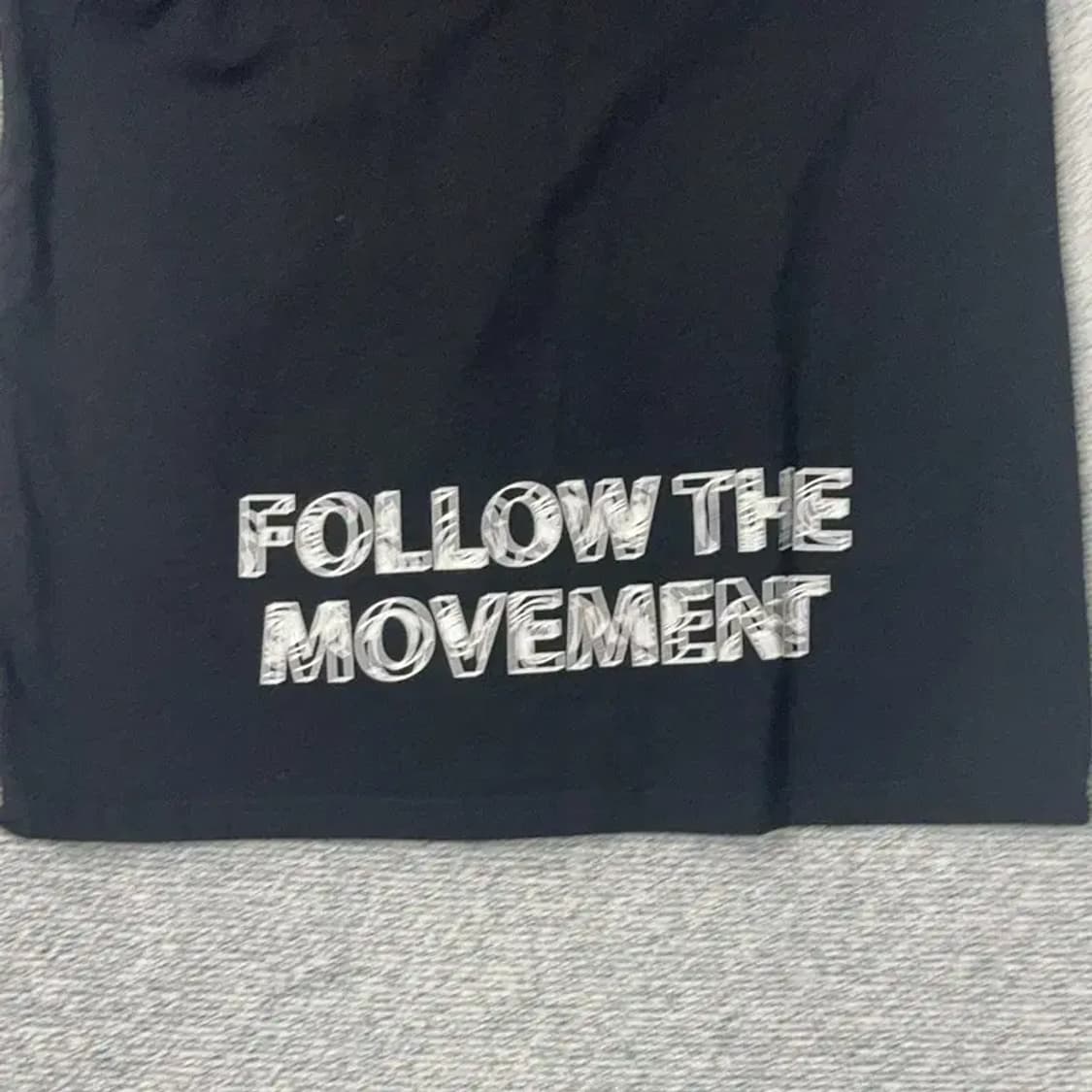 AOMG 빈티지 프린팅 오버핏 반팔티 M 상품이미지7