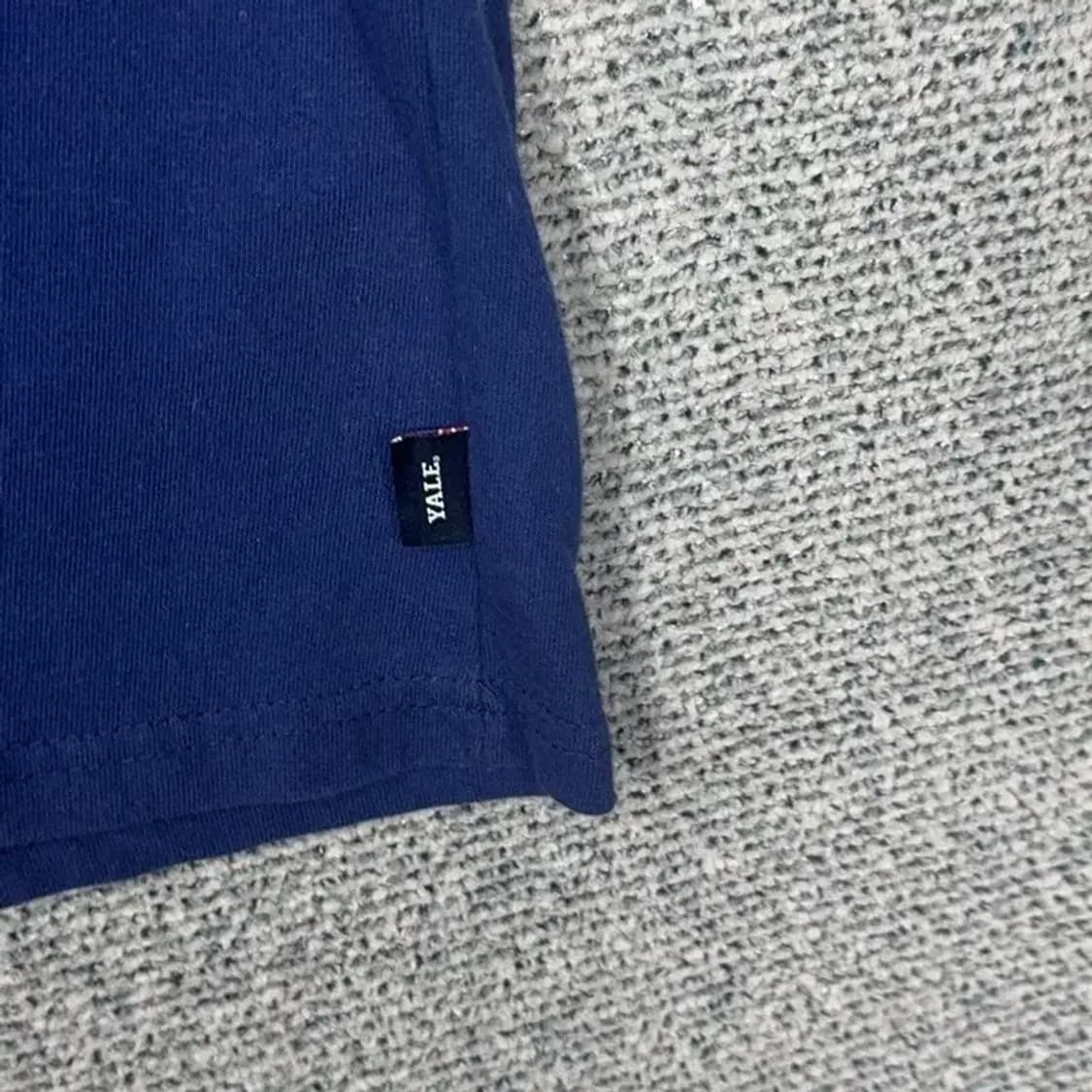 예일 럭비 로고 오버핏 반팔티 XL 상품이미지4