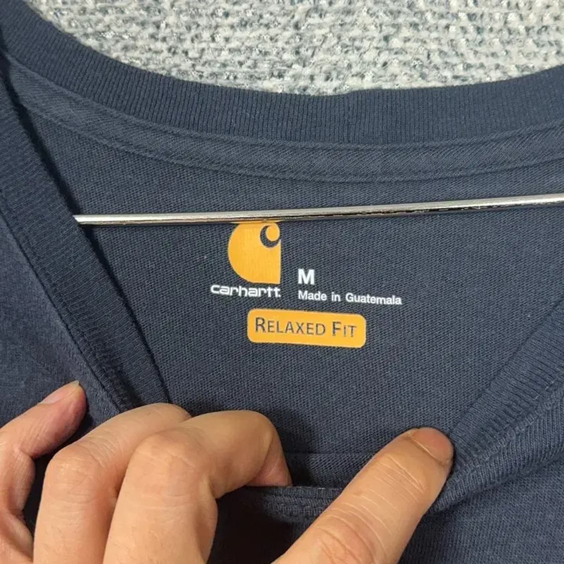칼하트 로고 코튼 반팔티 M 상품이미지6