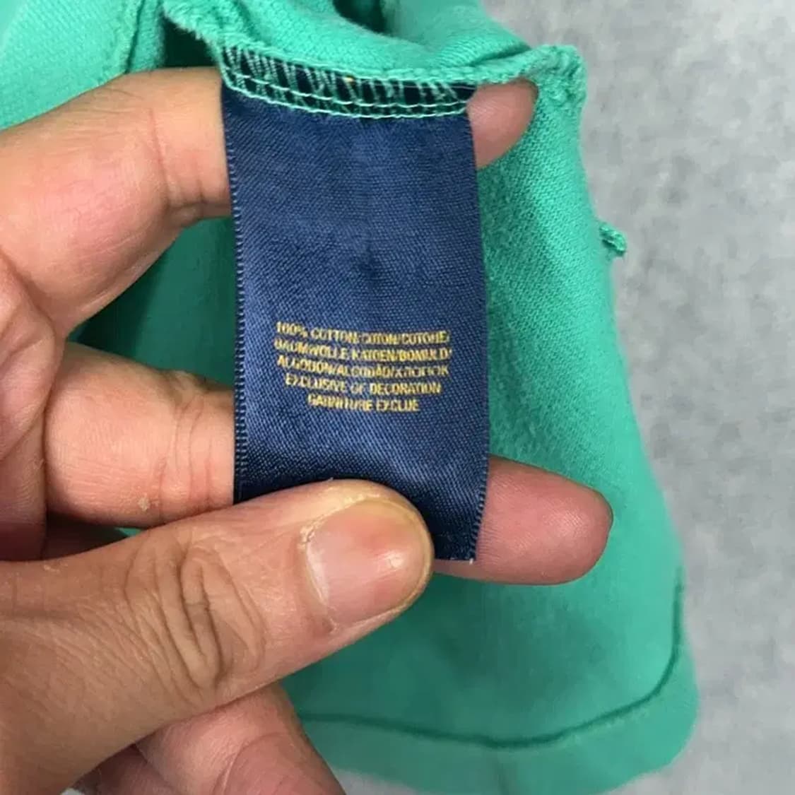 폴로 신형 민트 로고 반팔 카라티 L 상품이미지7