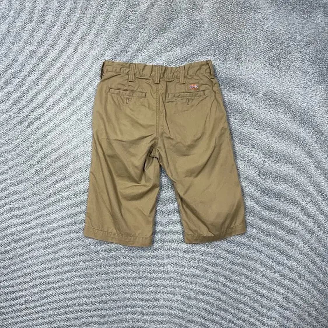 디키즈 백로고 베이지 코튼 반바지 30 상품이미지2
