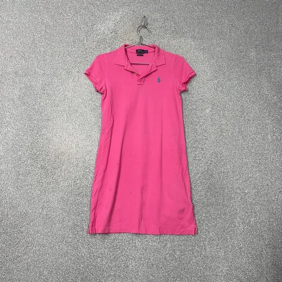 폴로 신형 메쉬 핑크 카라 원피스 S 상품이미지1