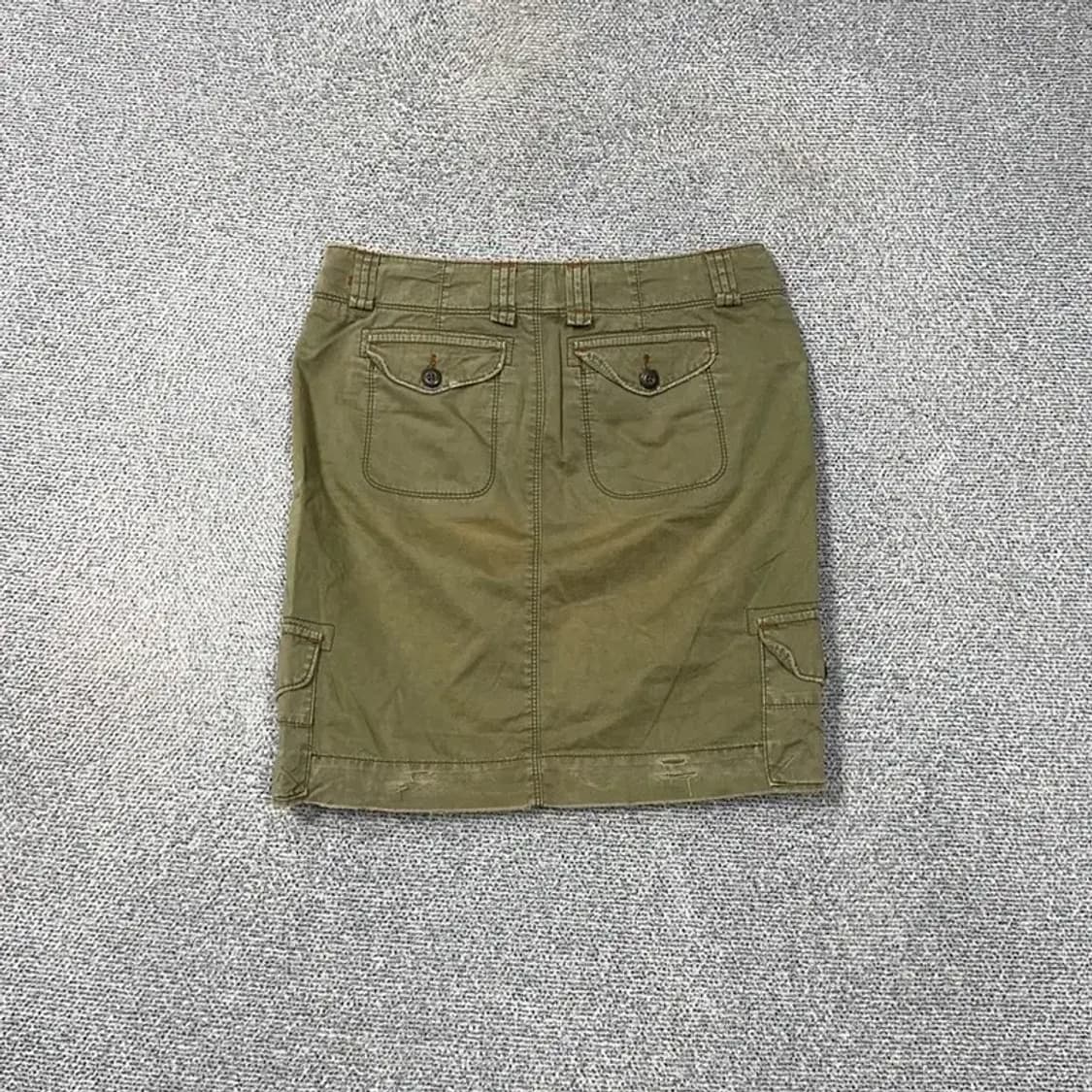 폴로 Y2K 카고 카키 미니스커트 61-90 상품이미지2