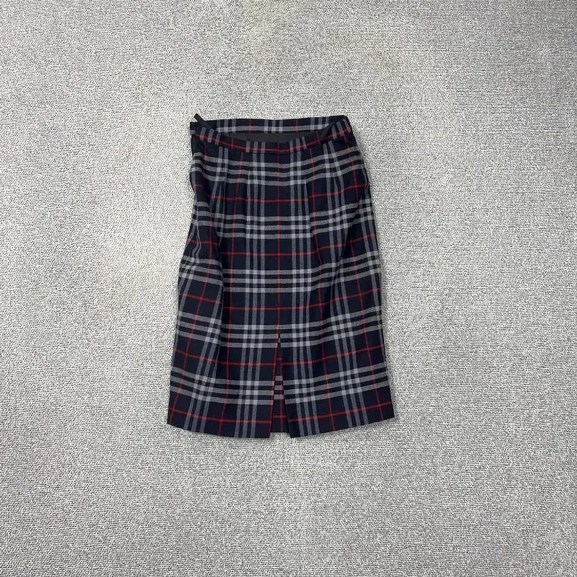 버버리 체크 스커트 25 상품이미지1