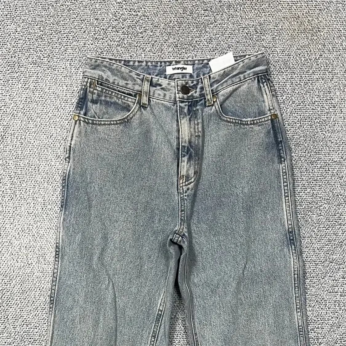 랭글러 와일드웨스트 연청 데님팬츠 26 상품이미지3