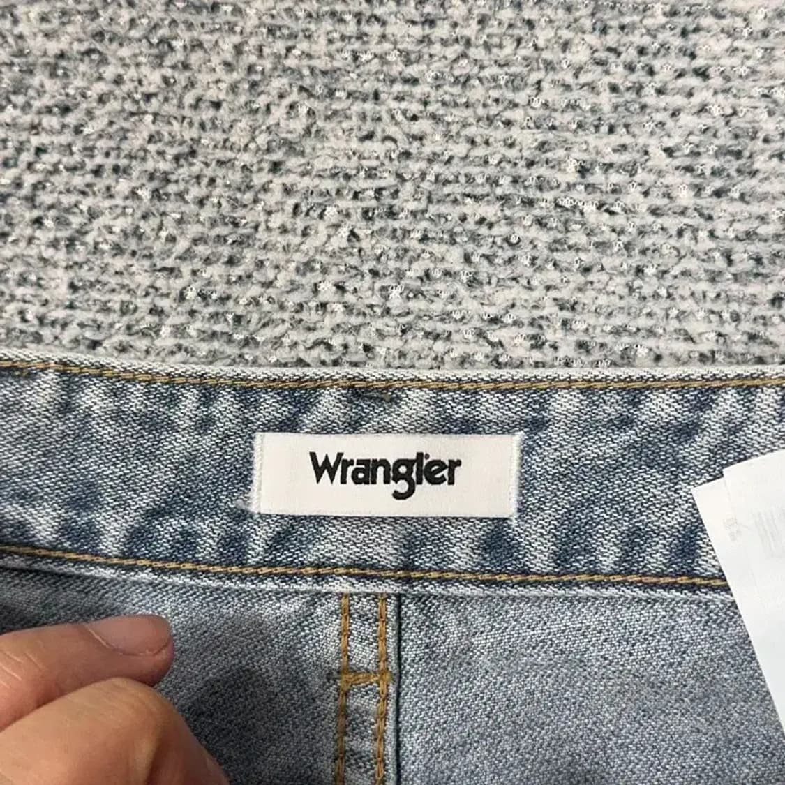 랭글러 와일드웨스트 연청 데님팬츠 26 상품이미지7