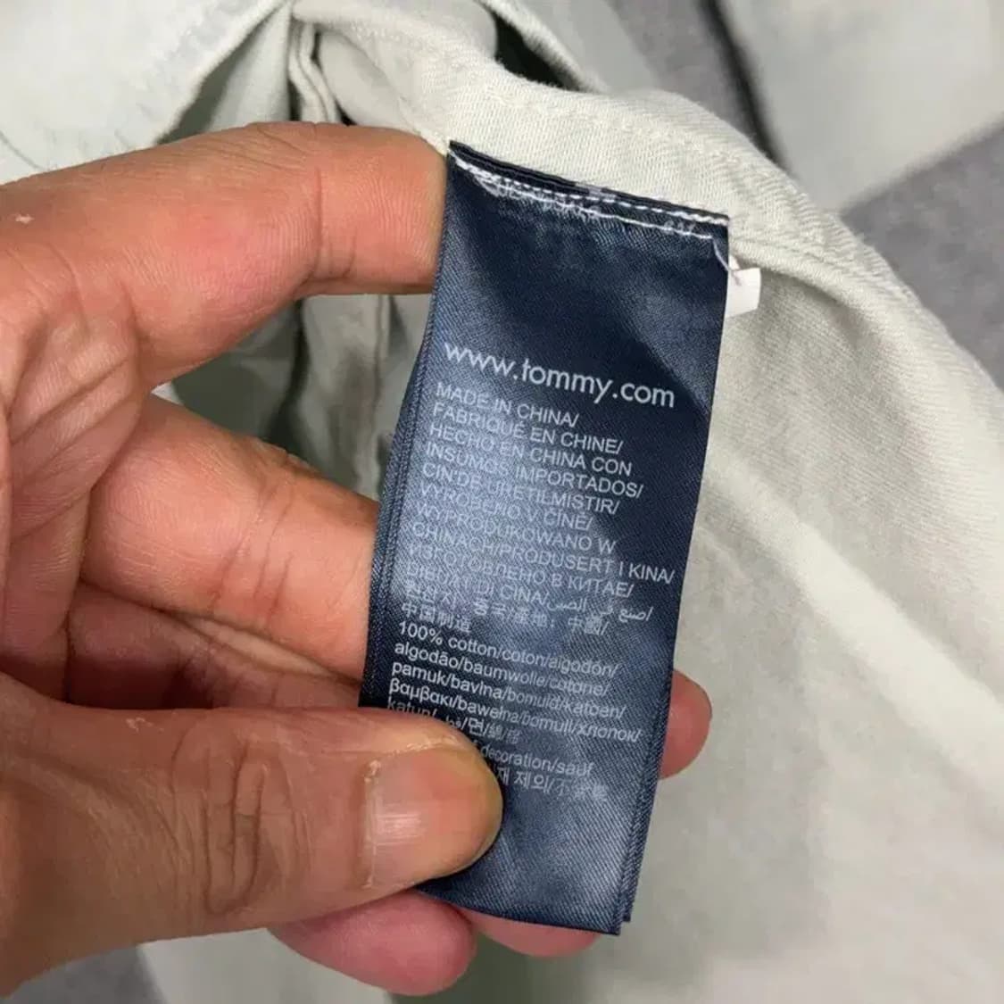 타미 진스 연청 데님 셔츠 원피스 XS 상품이미지9