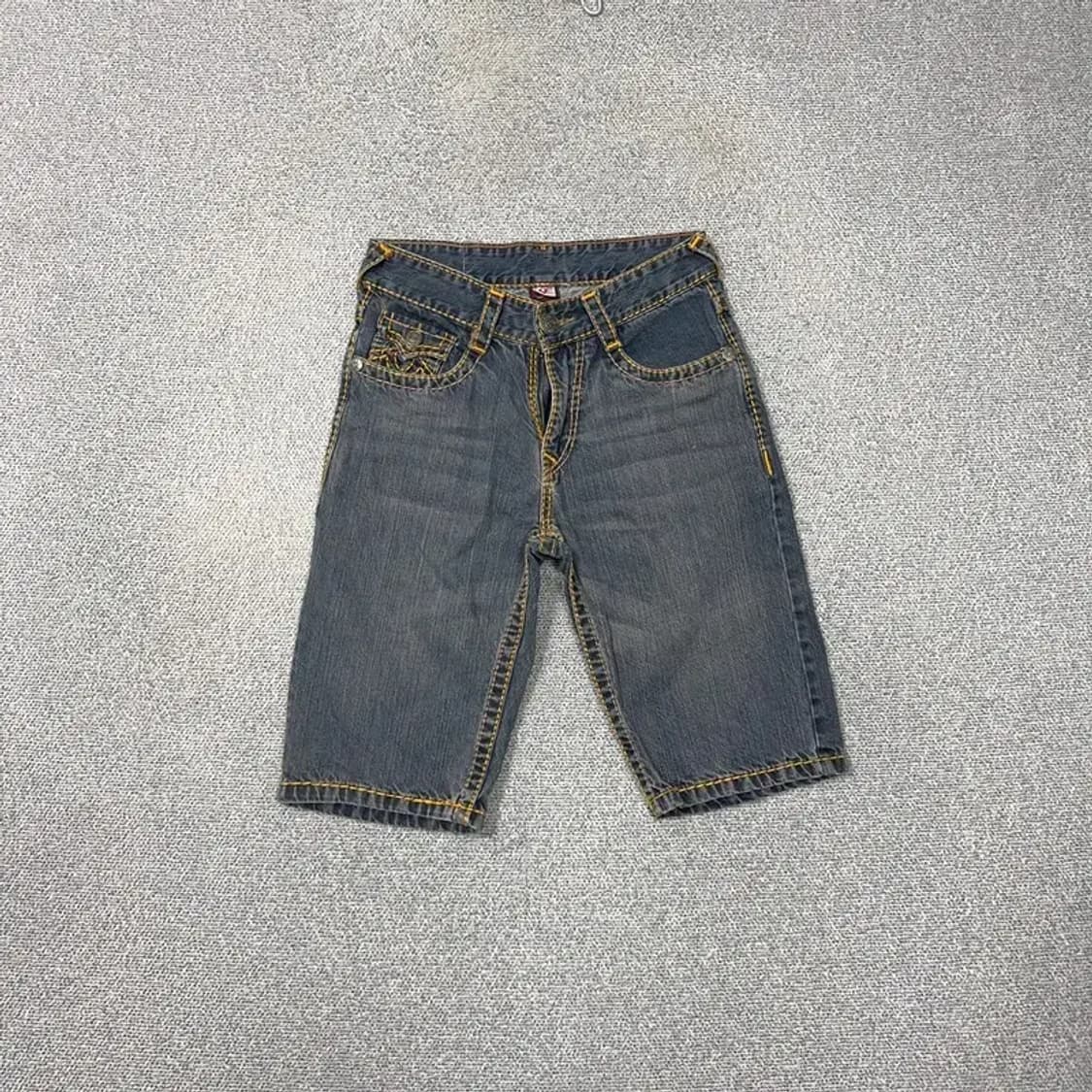 트루릴리젼 스티치 데님 반바지 29 상품이미지1
