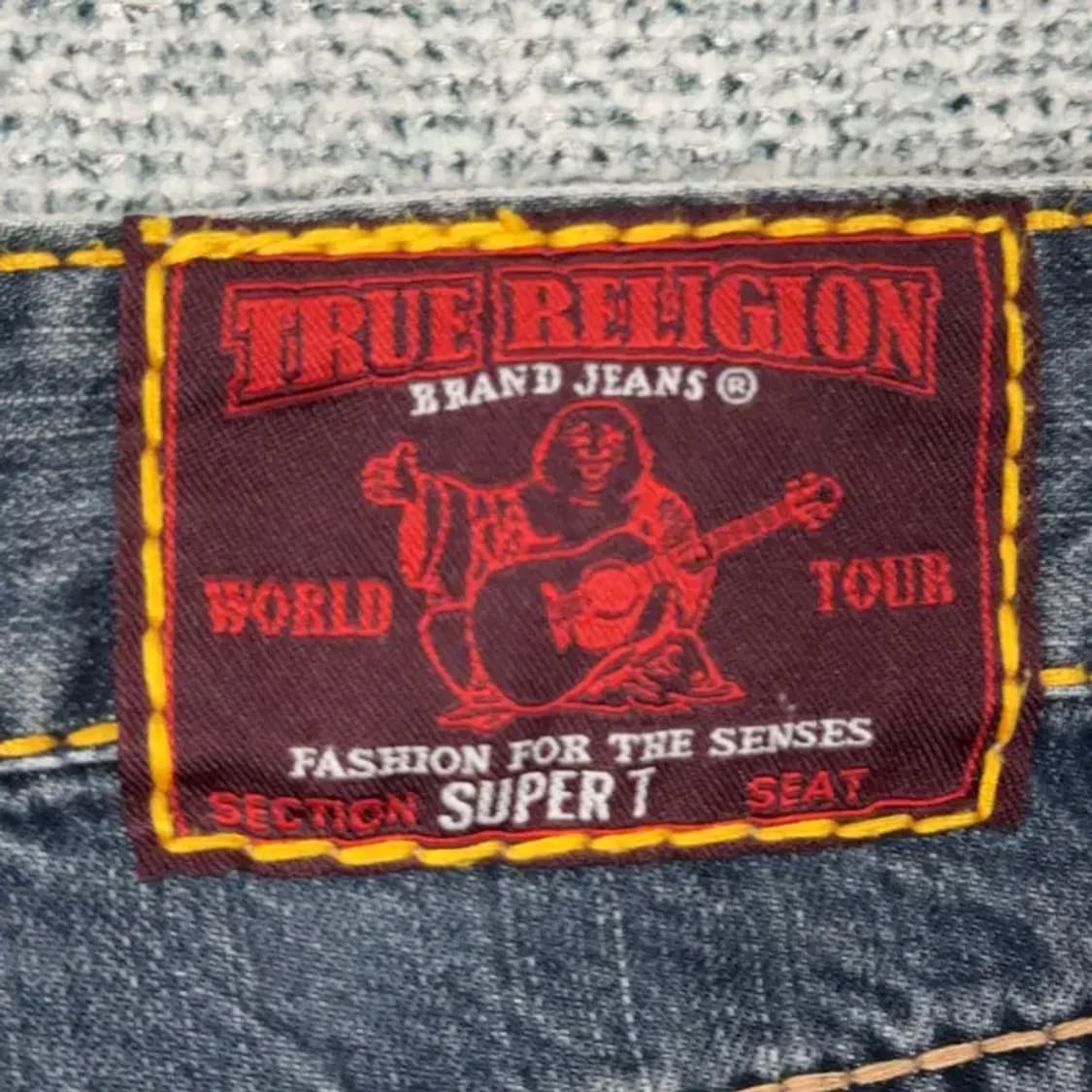 트루릴리젼 스티치 데님 반바지 29 상품이미지4