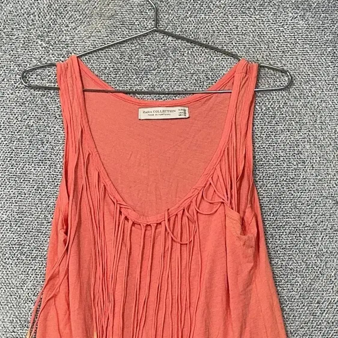 자라 빈티지 그라데이션 민소매 나시 M 상품이미지3