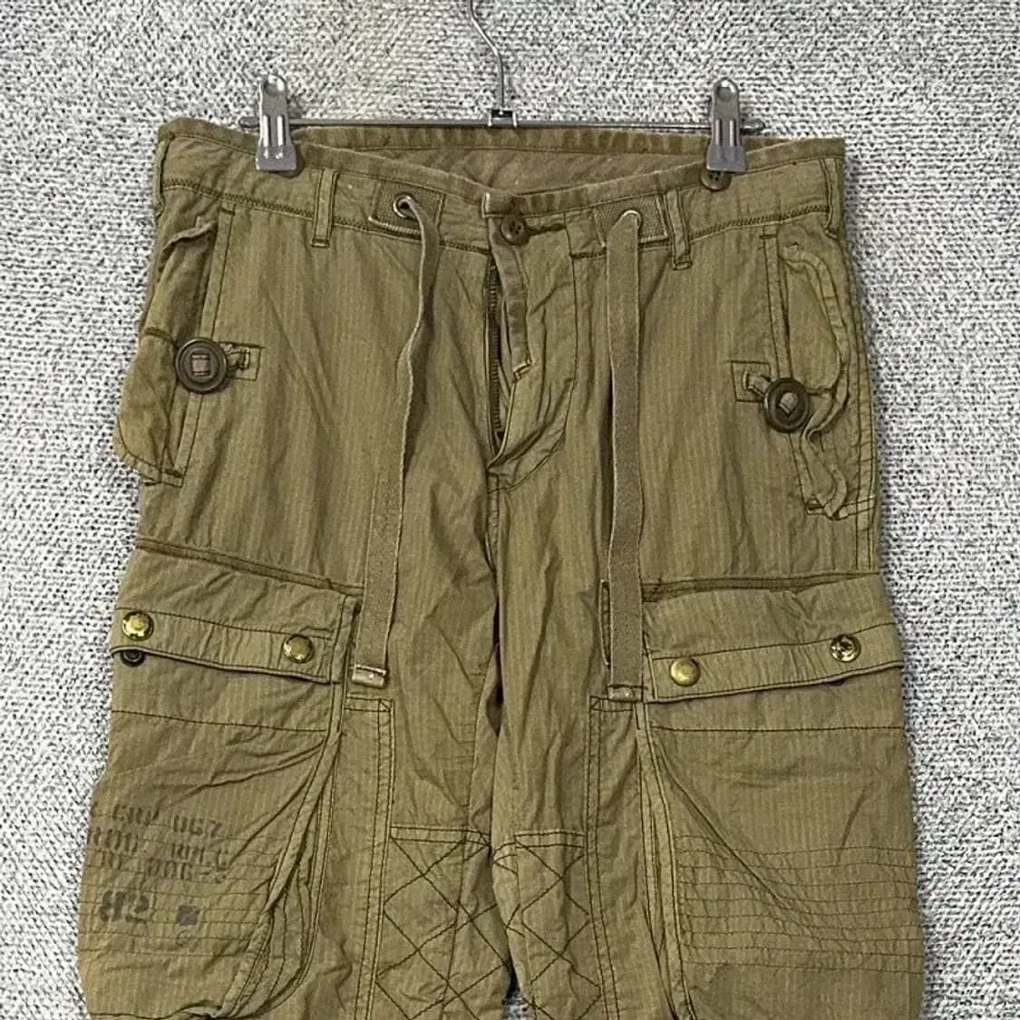 폴로 빈티지 카키 카고팬츠 32 상품이미지3