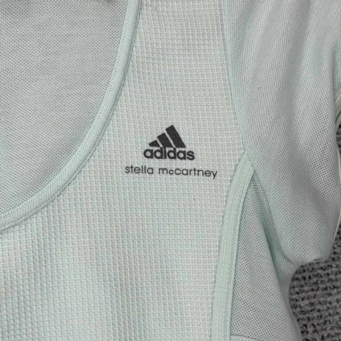 아디다스 스텔라맥카트니 민트 반팔 카라티 M 상품이미지5