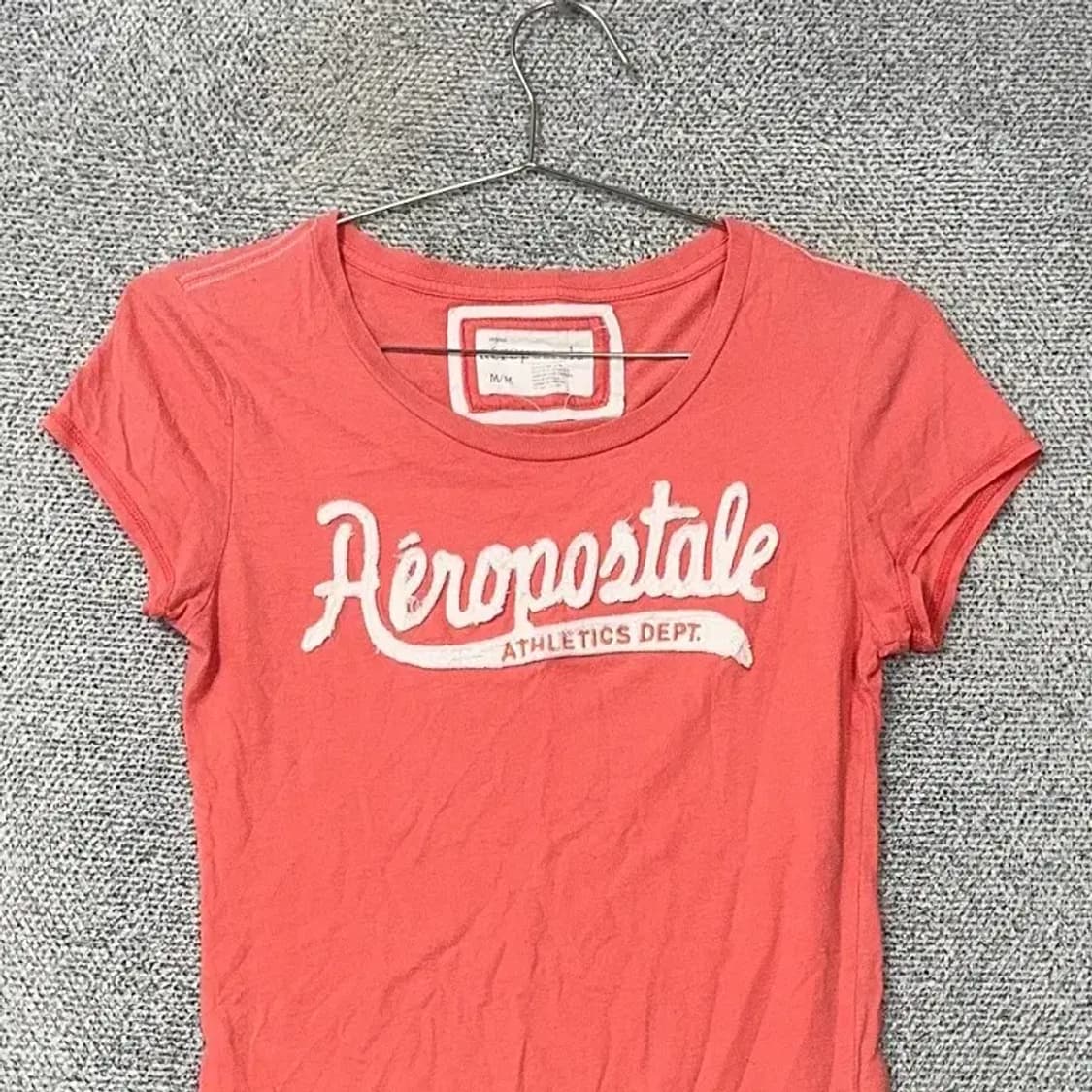 에어로포스테일 Y2K 숏 반팔티 M 상품이미지3