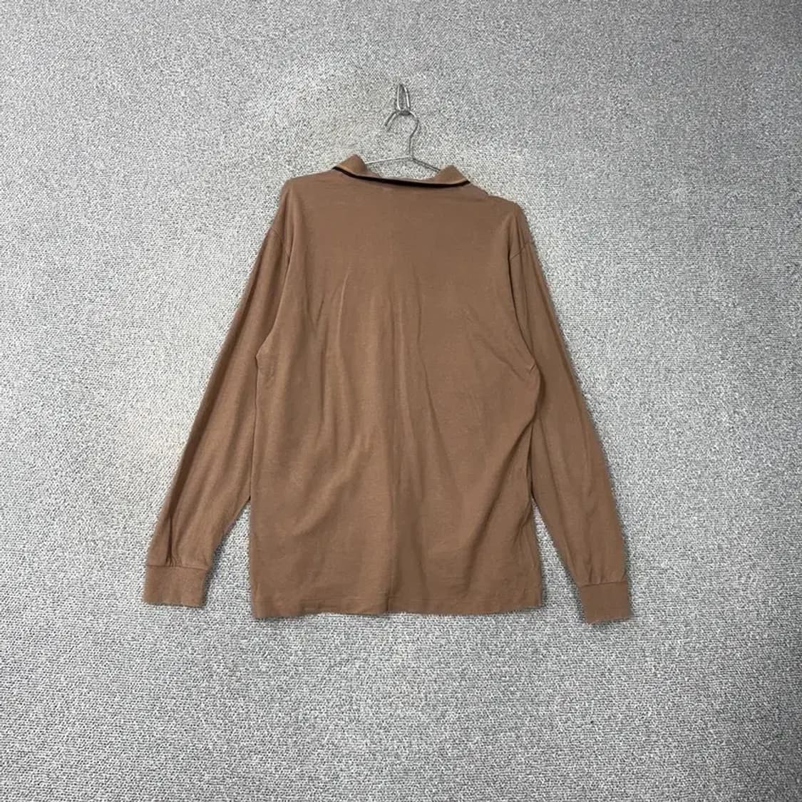 발망 빈티지 브라운 긴팔 카라티 105 상품이미지2