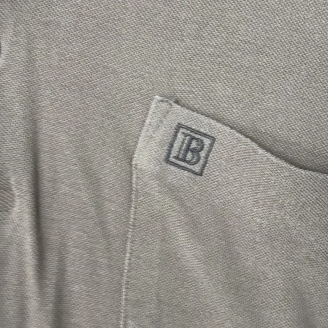 발망 빈티지 브라운 긴팔 카라티 105 상품이미지3