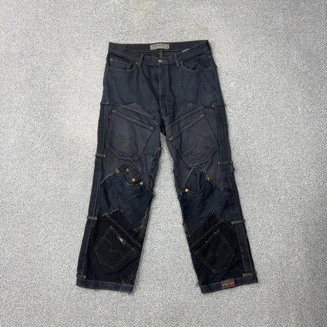 리바이스 505 리메이크 리폼 데님팬츠 35 상품이미지1