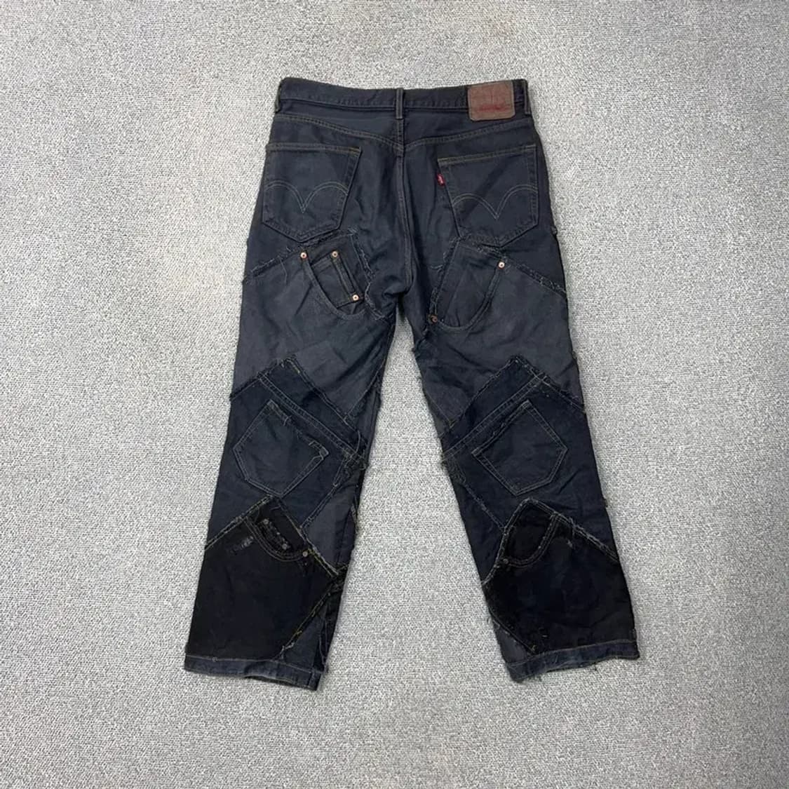 리바이스 505 리메이크 리폼 데님팬츠 35 상품이미지2