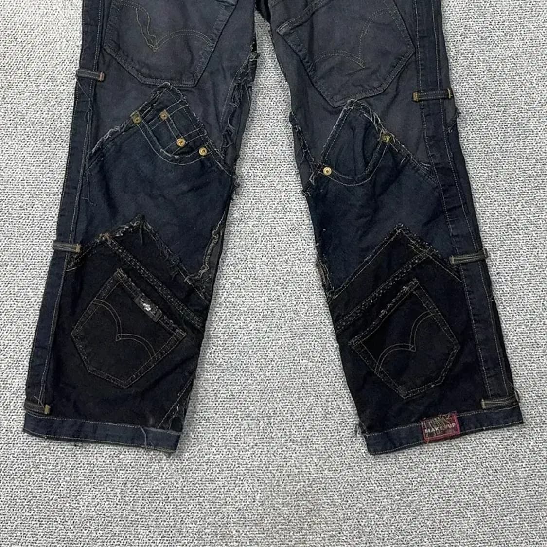 리바이스 505 리메이크 리폼 데님팬츠 35 상품이미지4