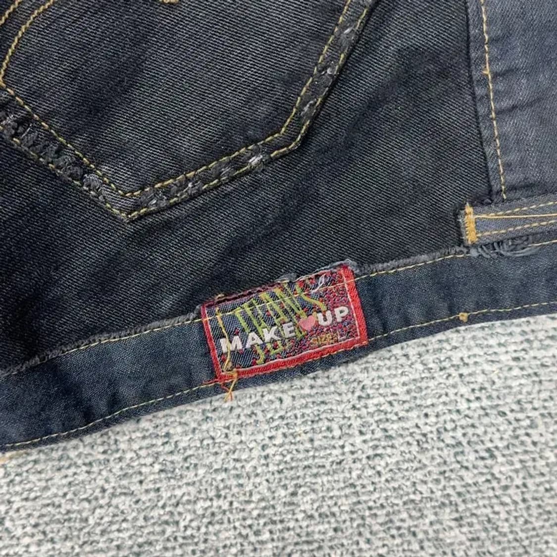 리바이스 505 리메이크 리폼 데님팬츠 35 상품이미지5