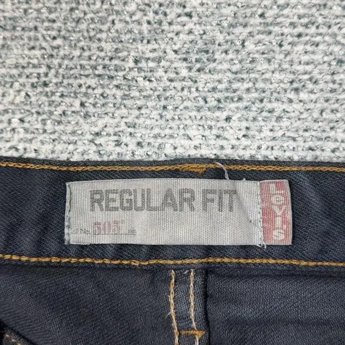 리바이스 505 리메이크 리폼 데님팬츠 35 상품이미지7