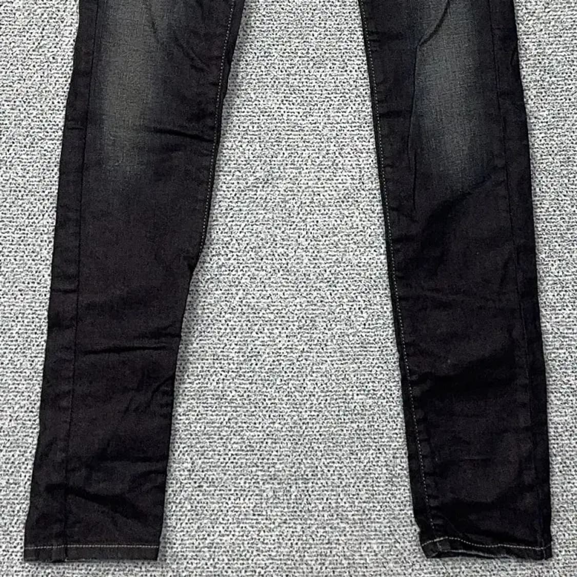 디젤 컬처벨트 흑청 데님 팬츠 24 32 상품이미지4