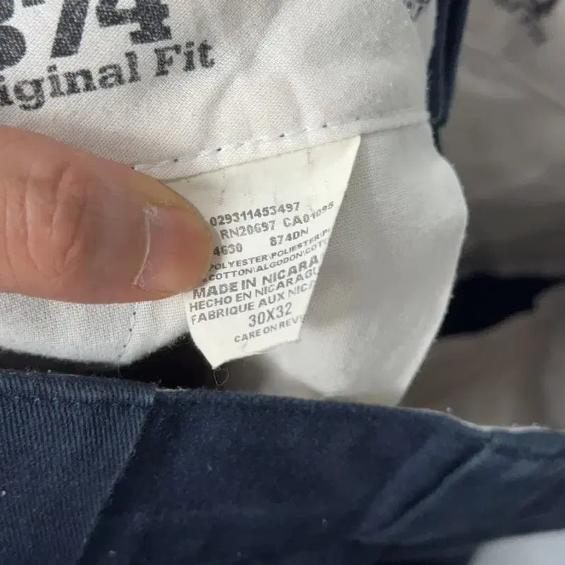 디키즈 네이비 874 팬츠 30 32 상품이미지7