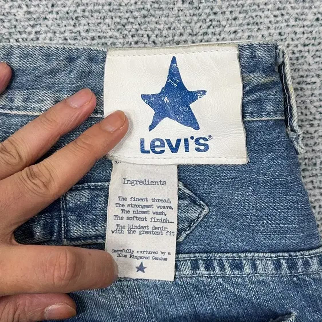 리바이스 빈티지 스타 데님팬츠 33 34 상품이미지8