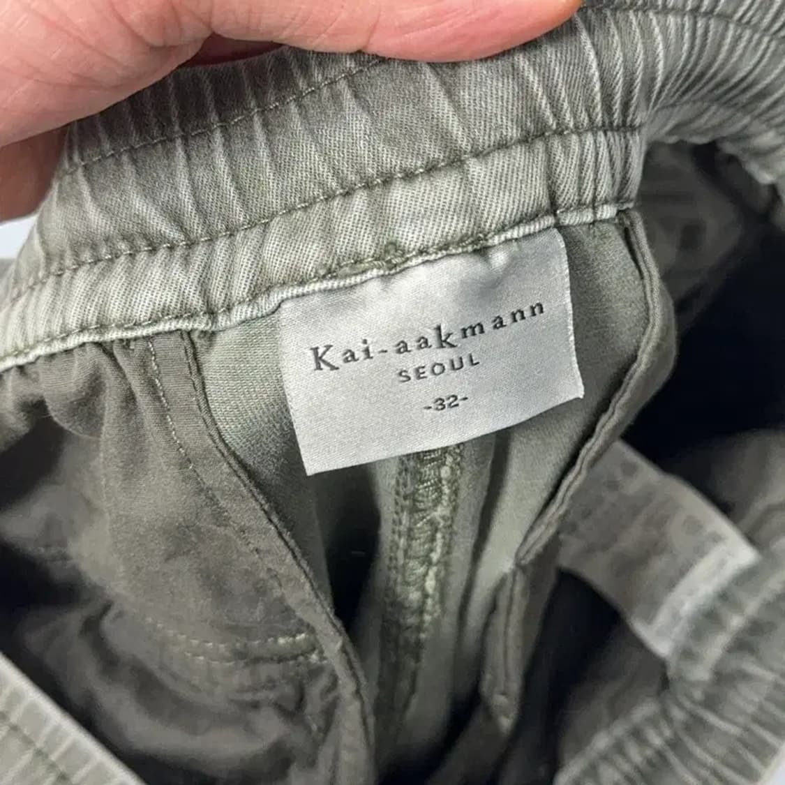 카이아크만 피그먼트 카고 조거팬츠 32 상품이미지5