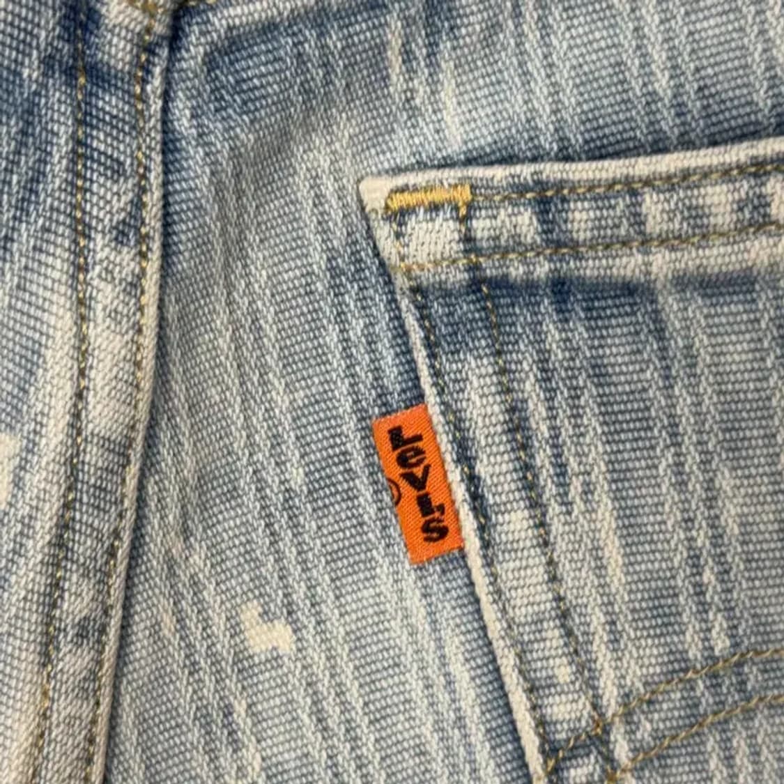 리바이스 오렌지탭 여성 연청 반바지 26 상품이미지9