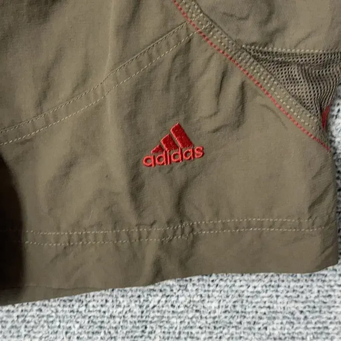 아디다스 브라운 빈티지 스티치 반바지 95 상품이미지5