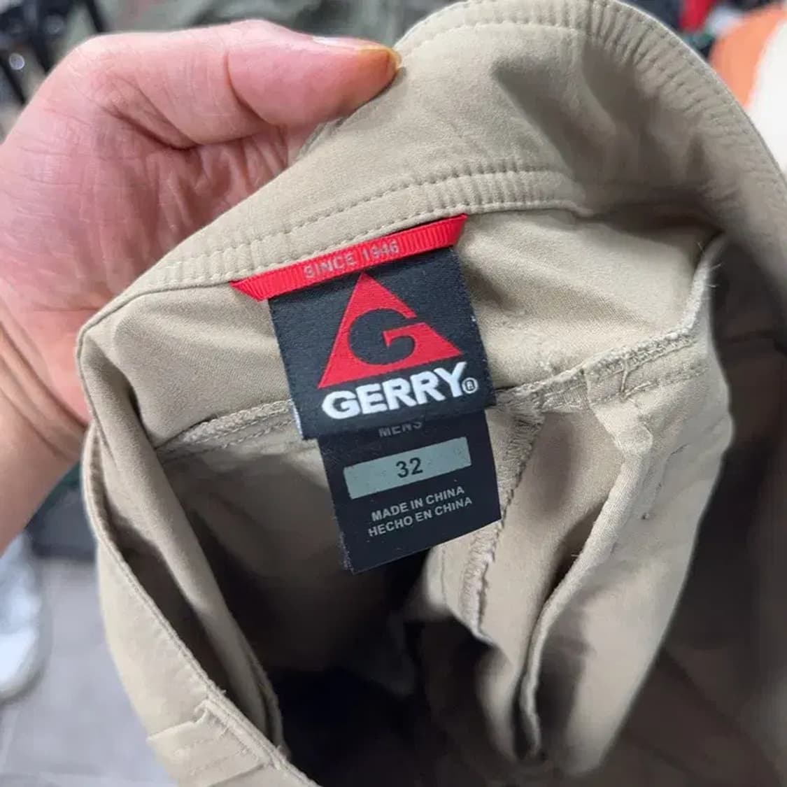 GERRY 게리 로고 짚 반바지 32 상품이미지5