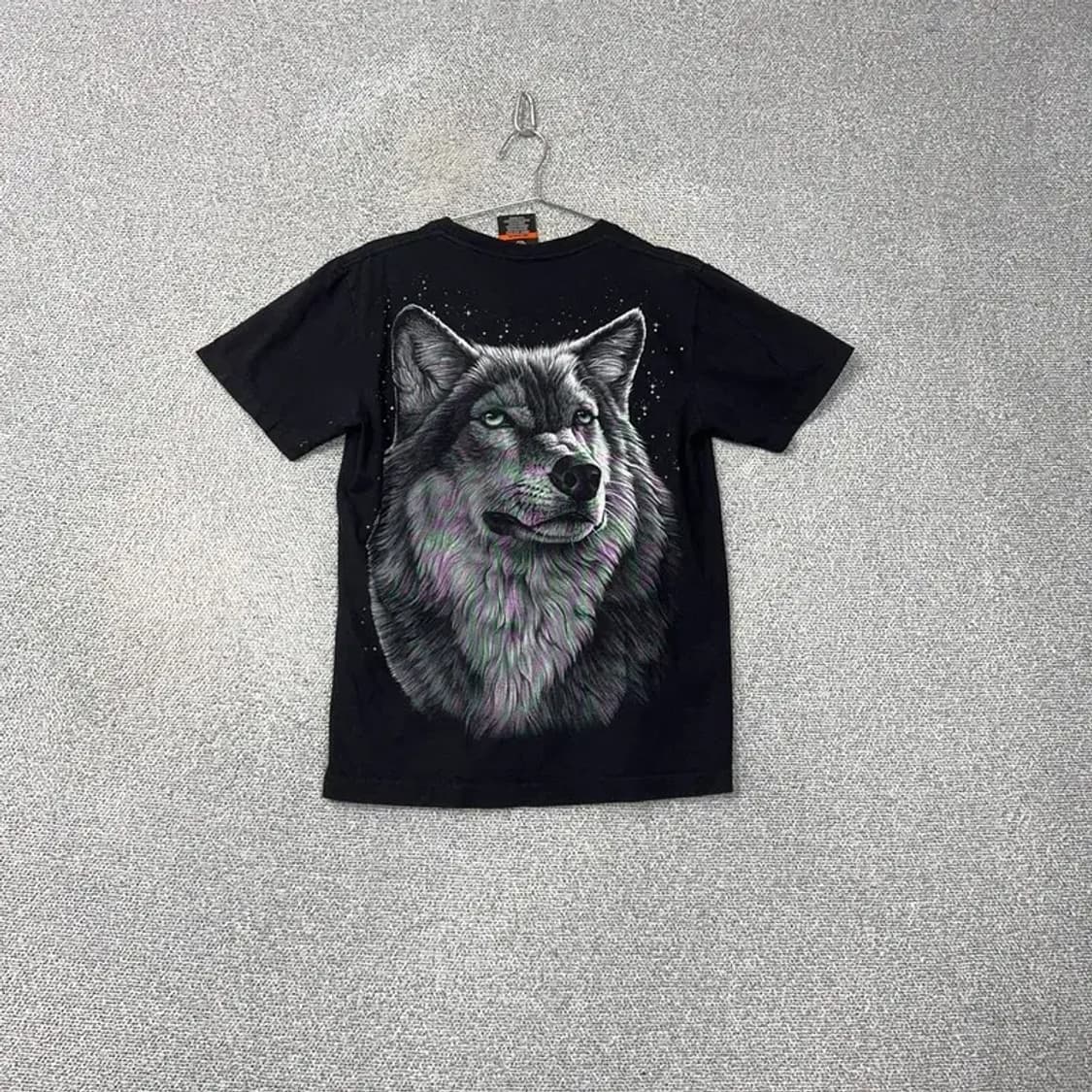 락이글 울프 프린팅 반팔티 M 상품이미지2