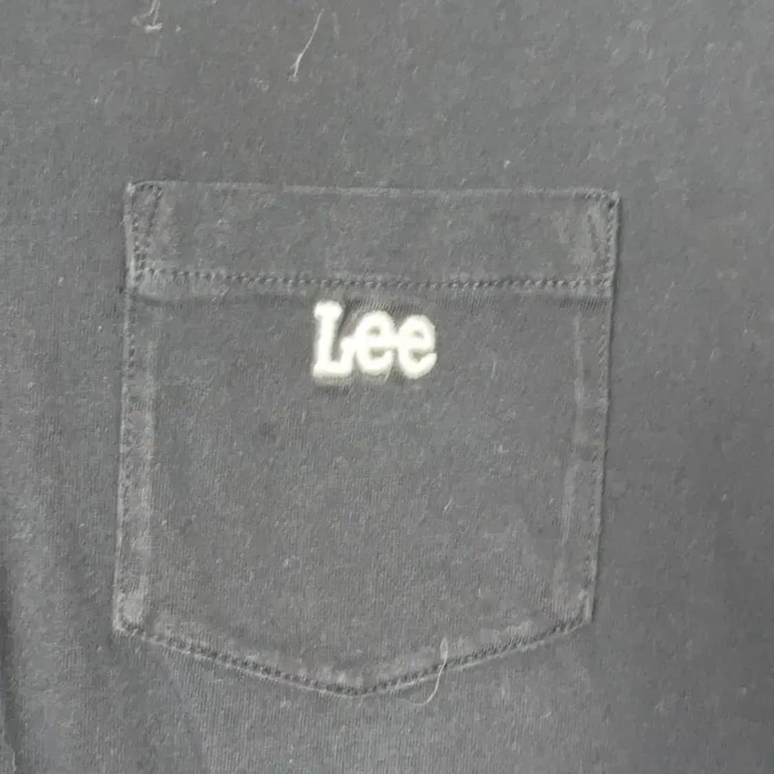 리 로고 포켓 반팔티 S 상품이미지4