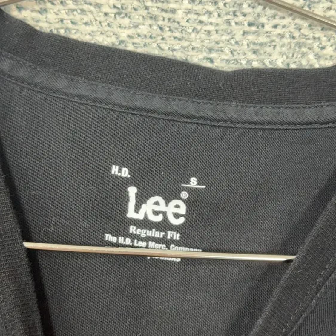 리 로고 포켓 반팔티 S 상품이미지5