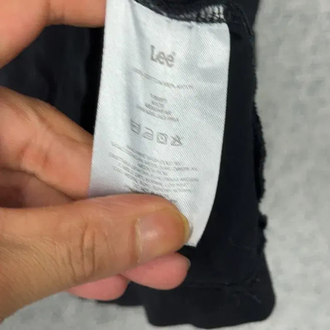 리 로고 포켓 반팔티 S 상품이미지7