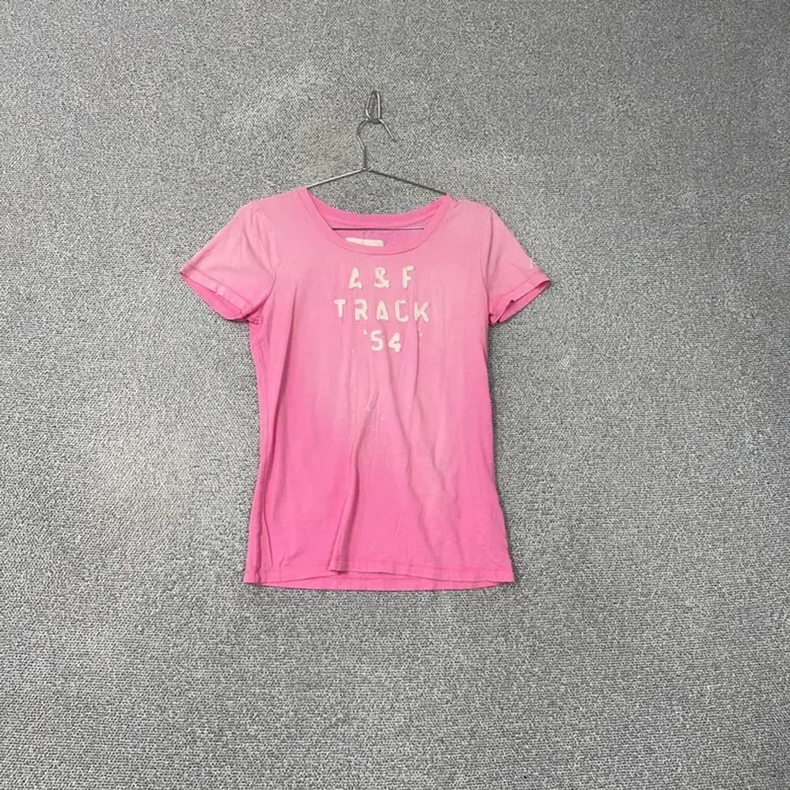 아베크롬비 빈티지 핑크 반팔티 L 상품이미지1