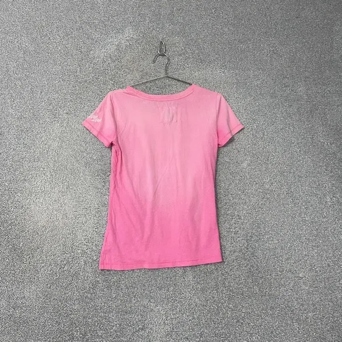 아베크롬비 빈티지 핑크 반팔티 L 상품이미지2