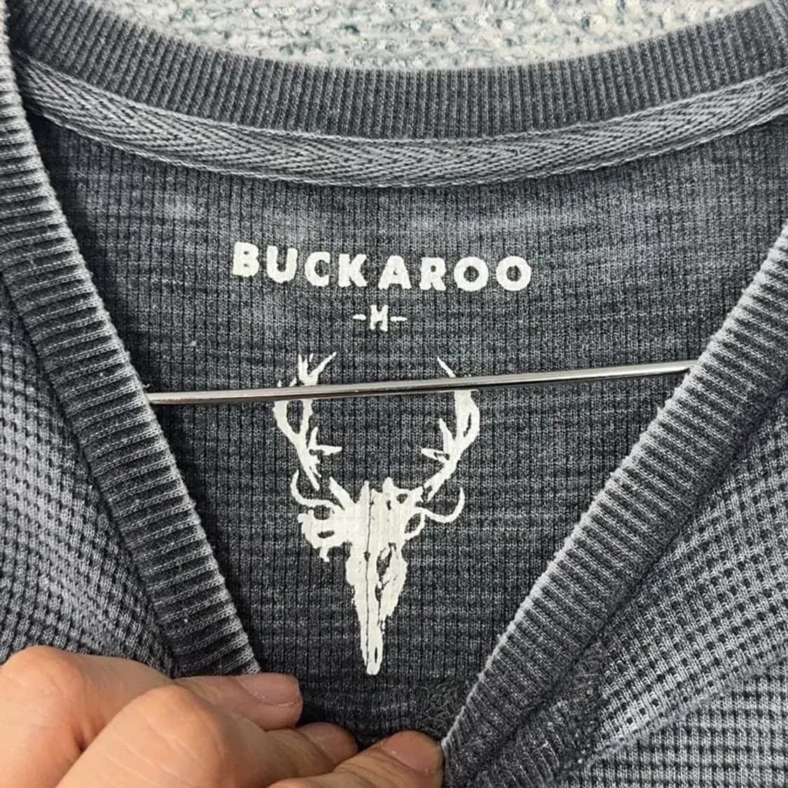 버커루 빈티지 피그먼트 맨투맨 M 상품이미지4