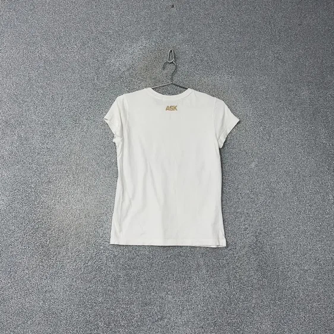 ASK 미키마우스 빈티지 프린팅 숏 반팔티 M 상품이미지2