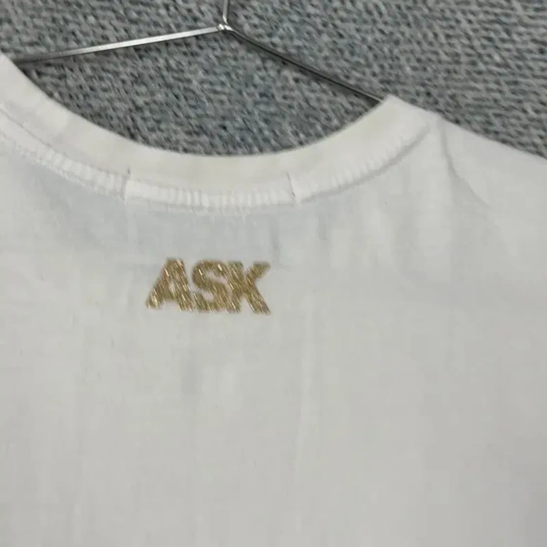 ASK 미키마우스 빈티지 프린팅 숏 반팔티 M 상품이미지7