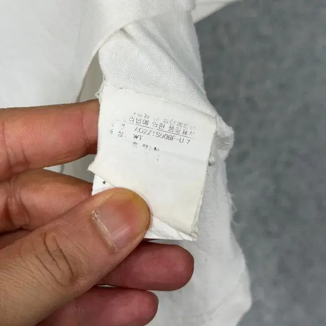 ASK 미키마우스 빈티지 프린팅 숏 반팔티 M 상품이미지8