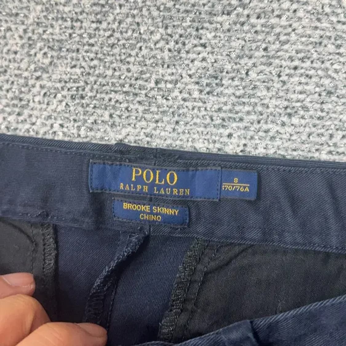 폴로 신형 네이비 스키니 치노팬츠 30 상품이미지6