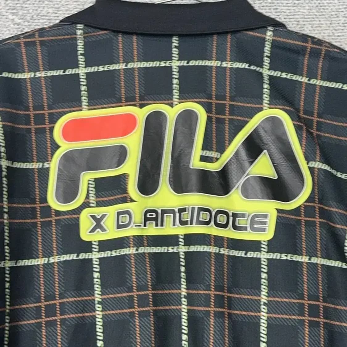 휠라 디앤티도트 콜라보 블루종 S 상품이미지4