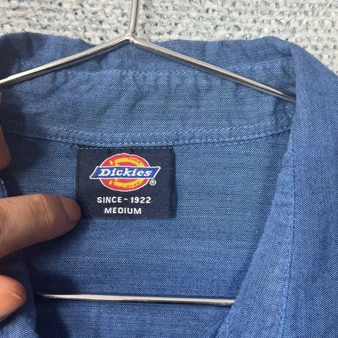 디키즈 데님컬러 셔츠 M 상품이미지4