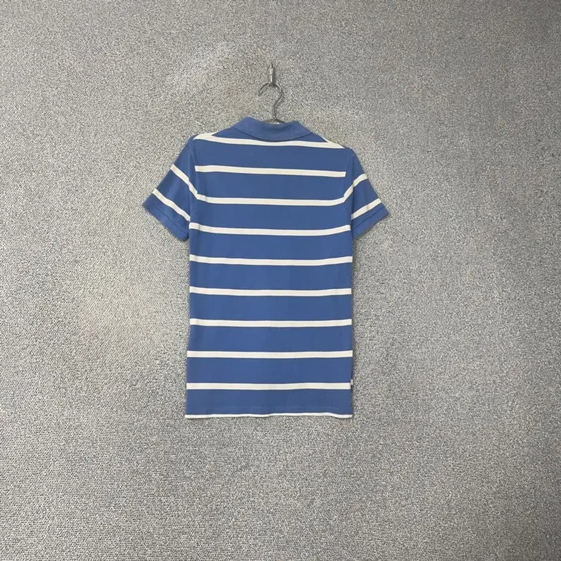 폴로 두산 스트라이프 반팔 카라티 S 상품이미지2